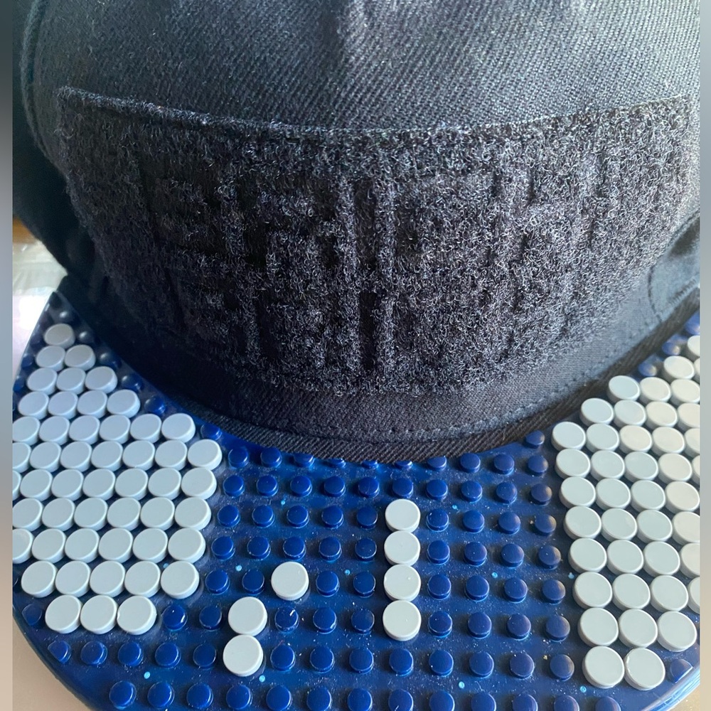 Brick Brick Gear Truckers Hat/Cat Snapback Lego Wool Adjustable Black